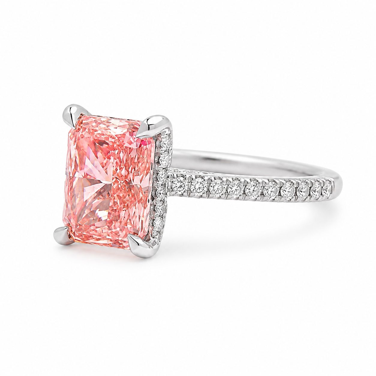 Pink Radiance Engagement Ring 70944