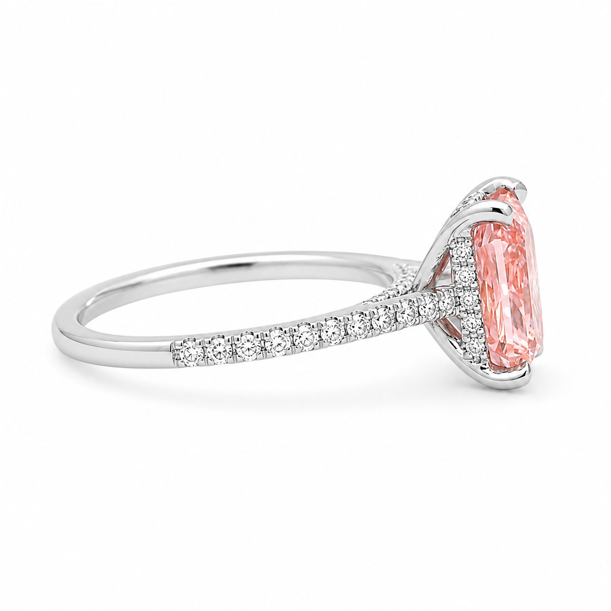 Pink Radiance Engagement Ring 70944