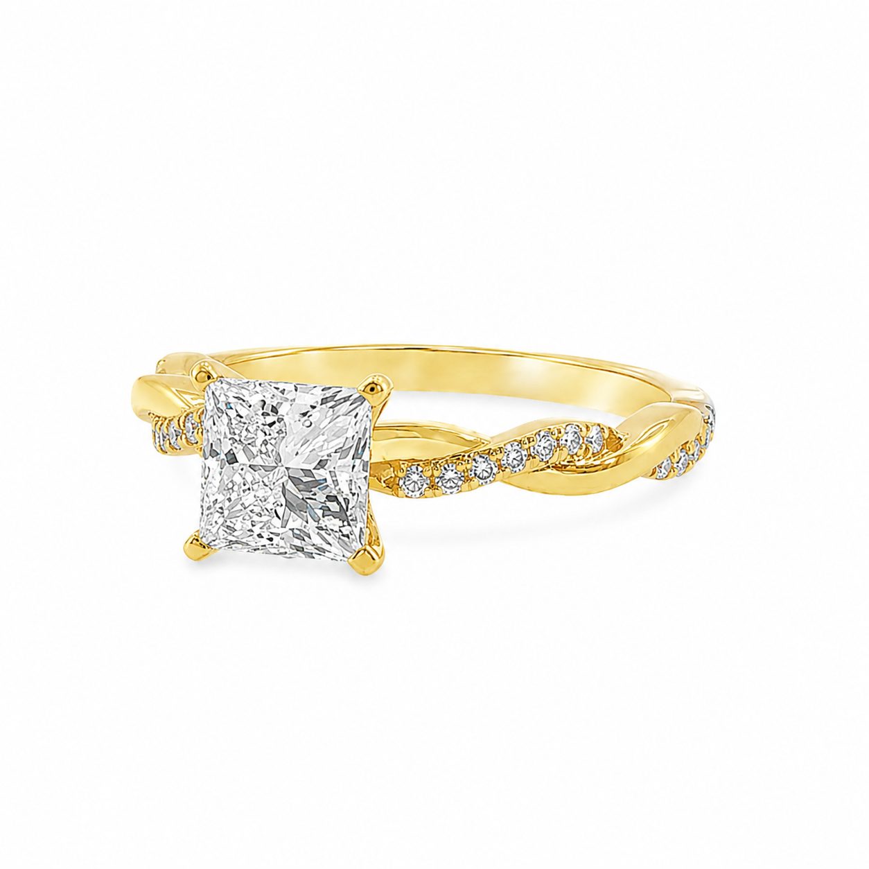 Princess Cut Diamond Engagement Ring 71575