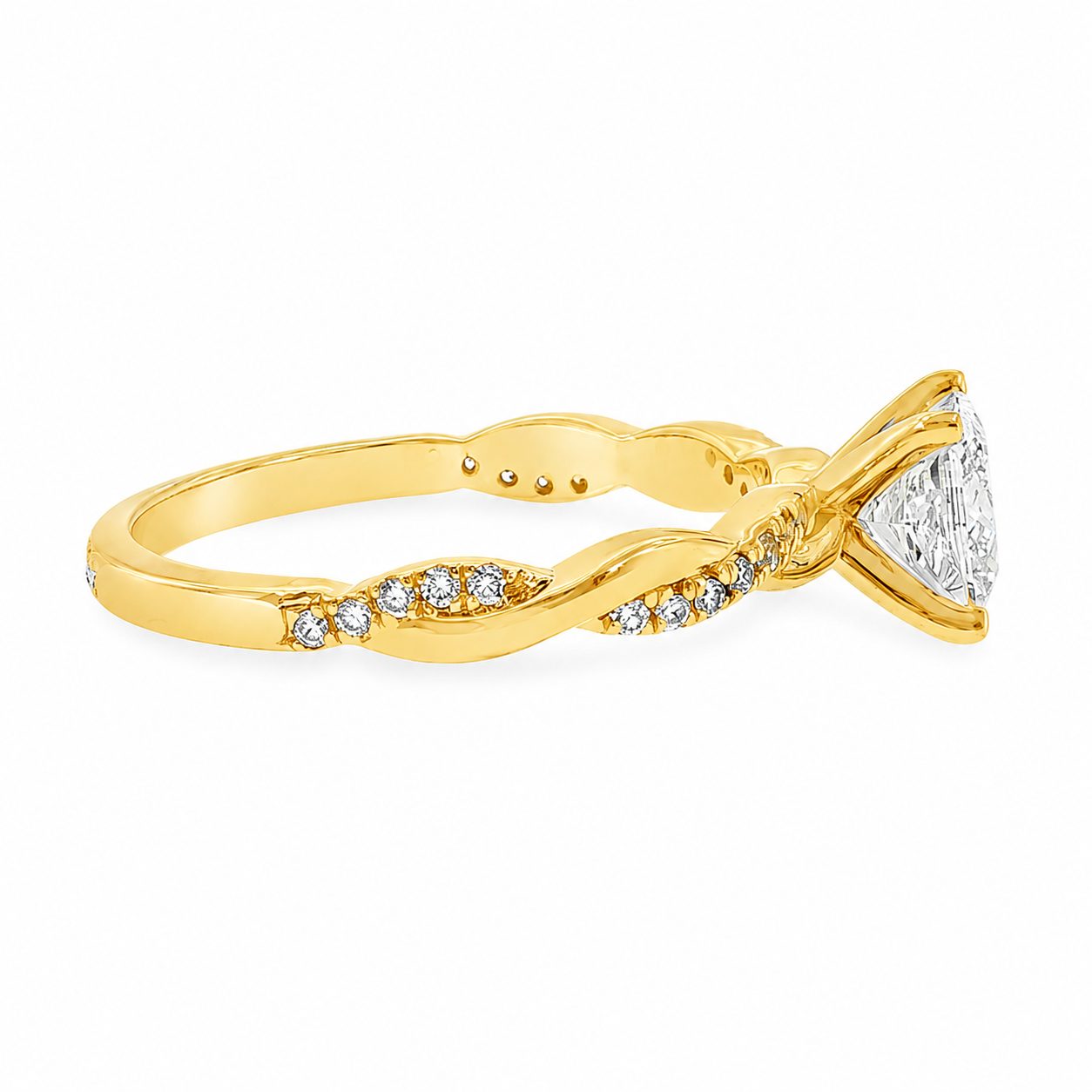 Princess Cut Diamond Engagement Ring 71575
