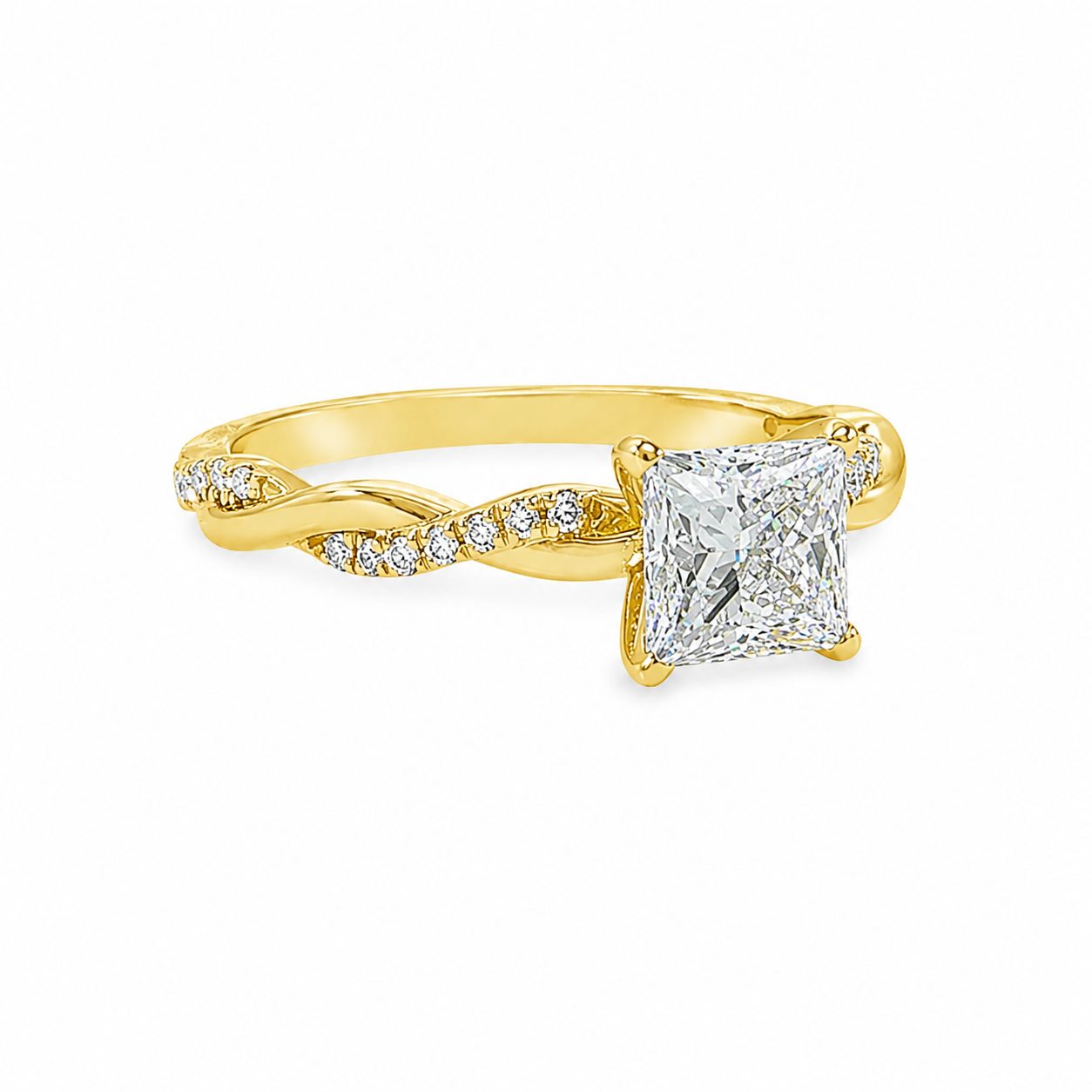Princess Cut Diamond Engagement Ring 71575